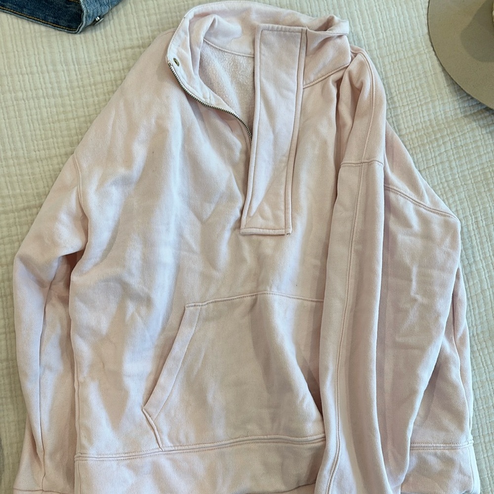 Pink pullover